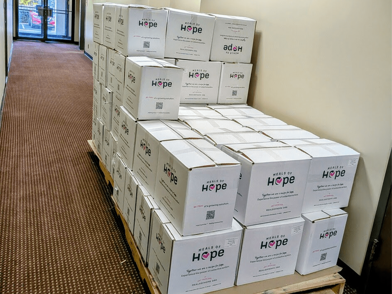 united way day of care boxes
